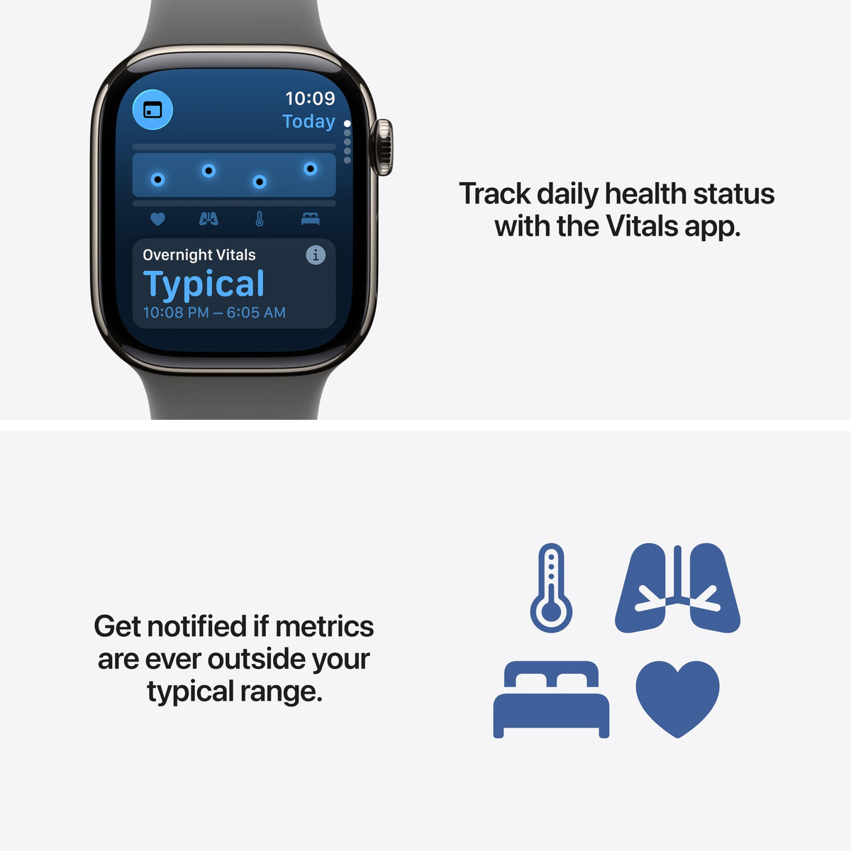 Apple Watch Series 11 [GPS 46mm] Smartwatch with Silver Aluminum Case with Purple Fog Sport Band - M/L. Sleep Score, Fitness Tracker, Health Monitoring, Always-On Display, Water Resistant