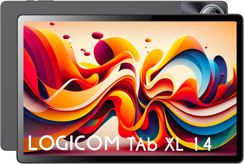 Logicom Tab XXL 14 – Android 15 surfplatta på 14 tum – Octa-Core 1,6 Ghz