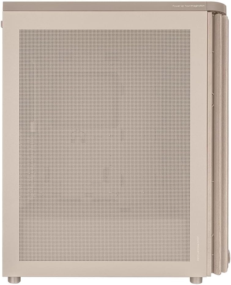 ASUS ProArt PA401 Wood Edition Beige - ATX PC-fodral med nätpanel