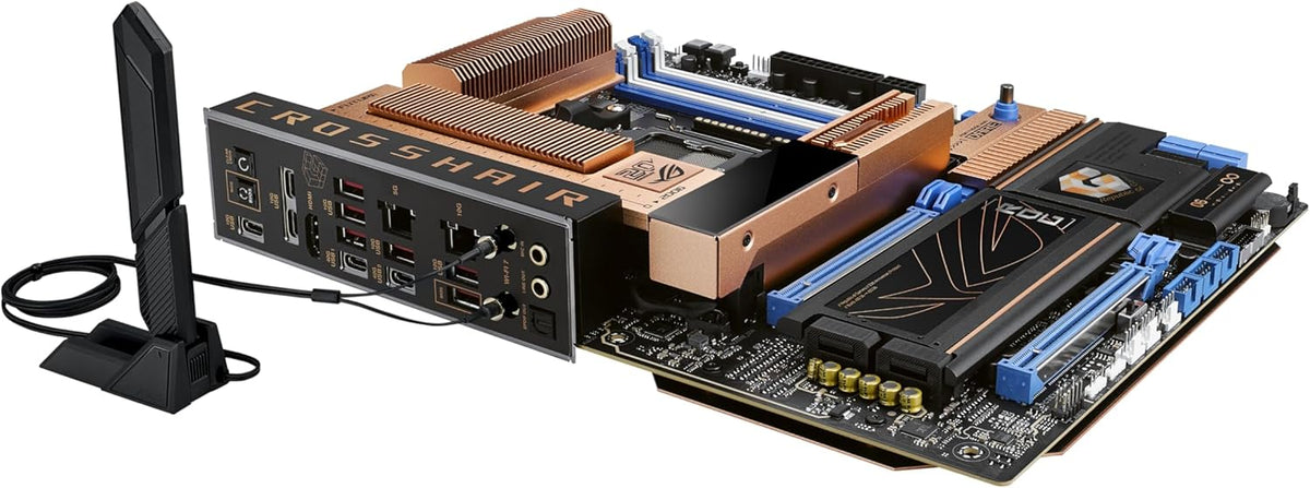 ASUS ROG Strix X870-A Gaming WiFi AMD-moderkort, 16+2 strömförsörjningssteg, DDR5-plats, fyra M.2-platser, PCIe 5.0, nästa generations GPU, WiFi 7, USB 20 Gbps med PD 3.0 upp till 30 W, Aura Sync