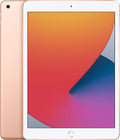 Apple iPad 2020 10,2 tum (8:e gen.) med 32 GB och Wi-Fi, guld (Renoverad)