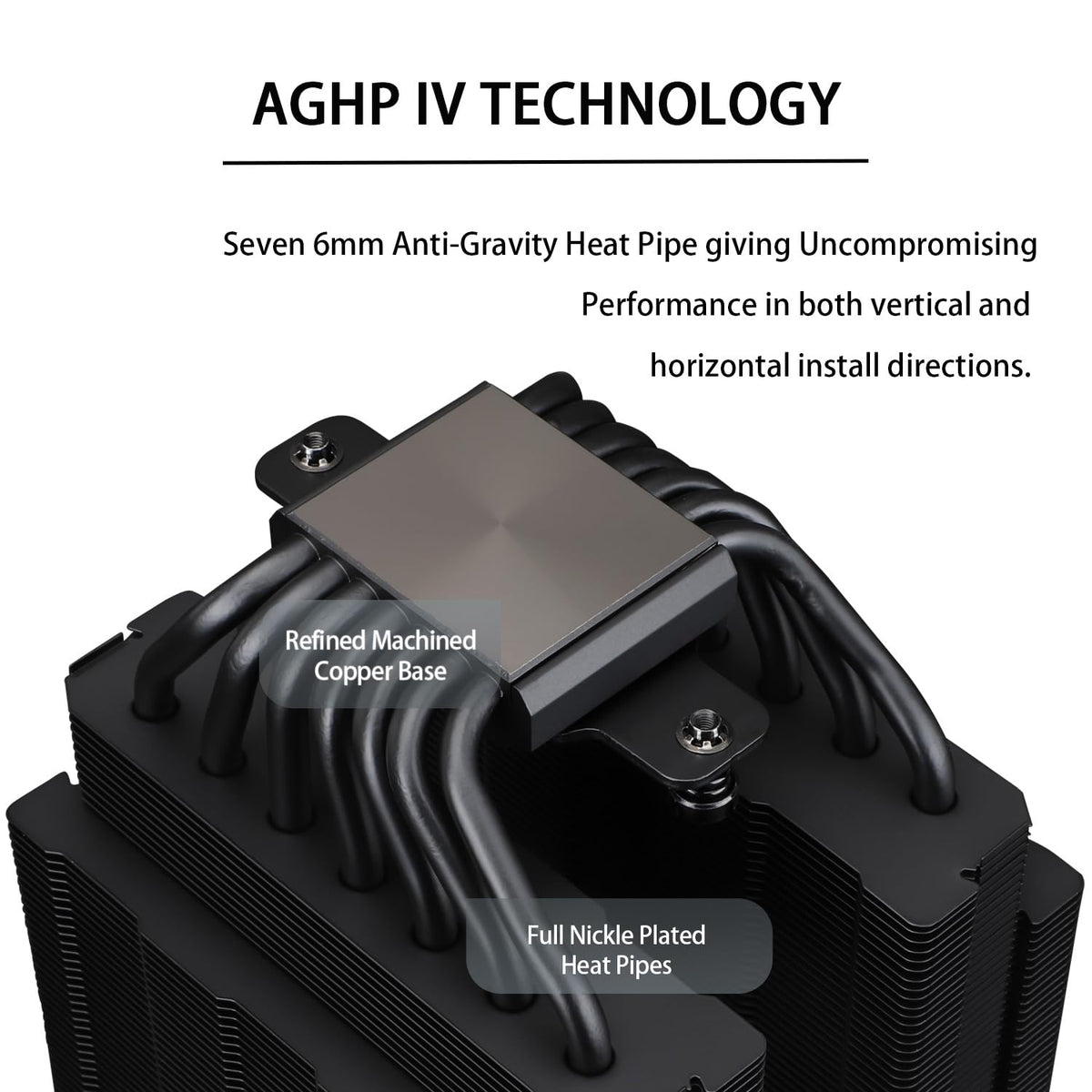 Thermalright Phantom Spirit 120 EVO CPU-kylare, 7×6 mm värmerör, CPU-luftkylare, dubbel PWM-fläkt datorkylning, hastighet på 2150 varv/minut, för AMD AM4 AM5, Intel 1700/1150/1151/1200/17XX/2011