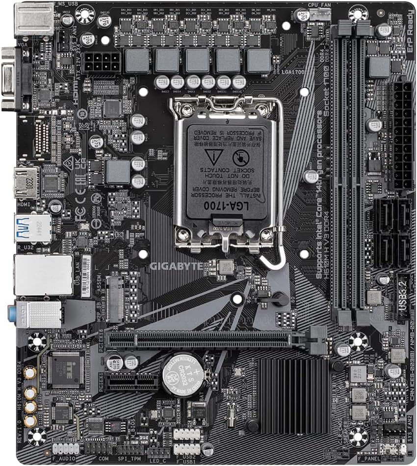 Gigabyte H610m H V3 Ddr4 Motherboard One Size