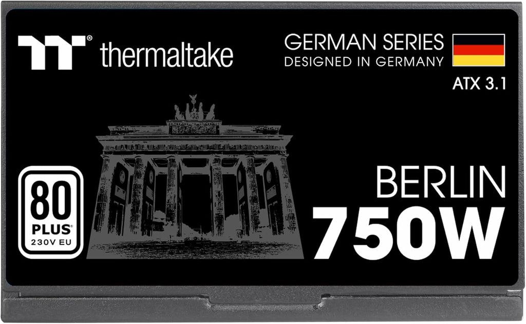 Thermaltake GERMAN SERIES BERLIN PC nätaggregat 750 W ATX