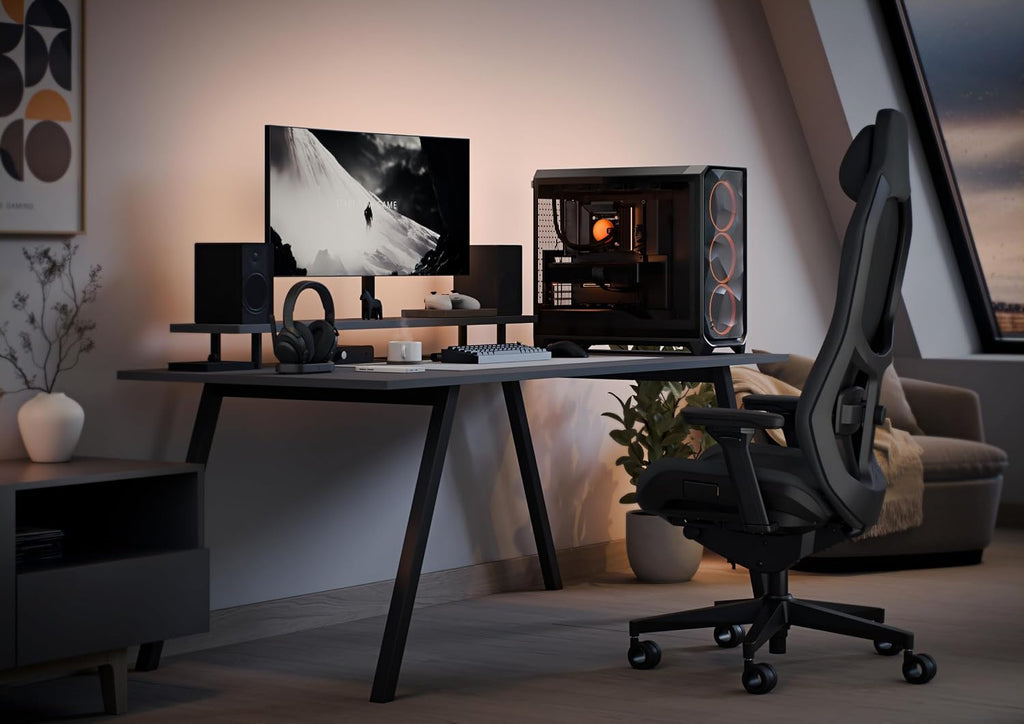 Fractal Design Meshify 3 XL Vit Tempered Glass Klar Toning - Gamingdatorchassi – Meshfront – Tre Momentum 14-fläktar ingår – GPU-stöd upp till 512 mm längd – E-ATX/ATX/mATX-stöd