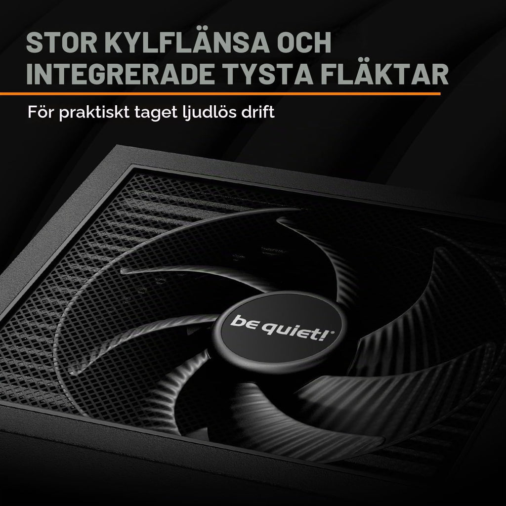 be quiet! Dark Power 14 1200W, ATX 3.1, 80 PLUS® Titanium, modulärt nätaggregat, aktiv och semipassiv kylning, PCIe 5.1, grafikkort med PCIe 5.0 och PCIe 4.0, 12V-2x6-kabel ingår, Silent Wings-fläkt