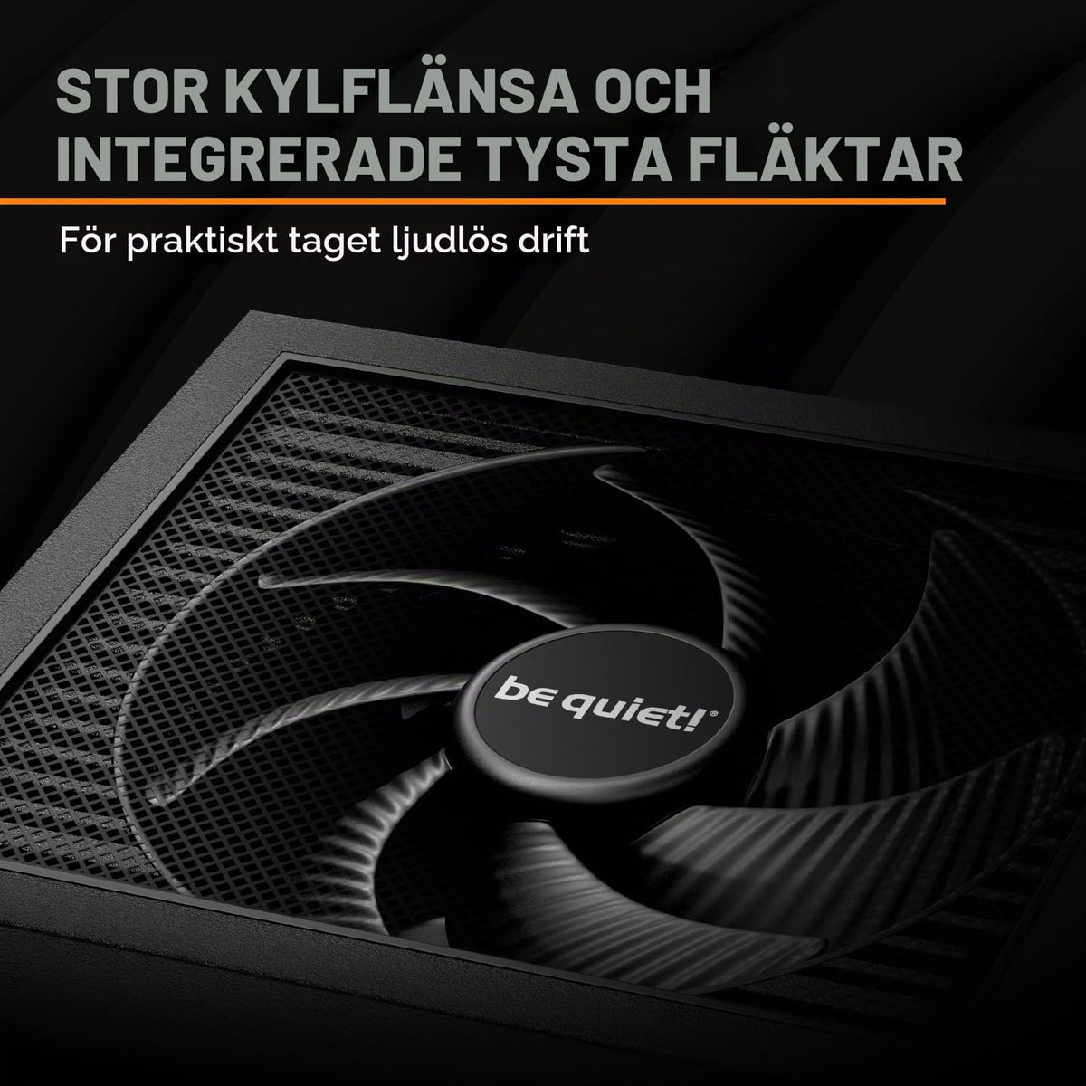 be quiet! Dark Power 14 1200W, ATX 3.1, 80 PLUS® Titanium, modulärt nätaggregat, aktiv och semipassiv kylning, PCIe 5.1, grafikkort med PCIe 5.0 och PCIe 4.0, 12V-2x6-kabel ingår, Silent Wings-fläkt