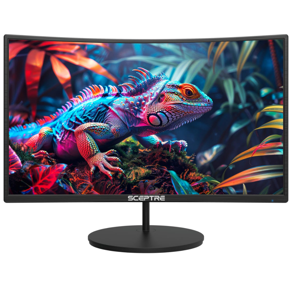 Sceptre Curved 24-inch Gaming Monitor 1080p R1500 98% sRGB HDMI x2 VGA Build-in Speakers, VESA Wall Mount Machine Black (C248W-1920RN Series)