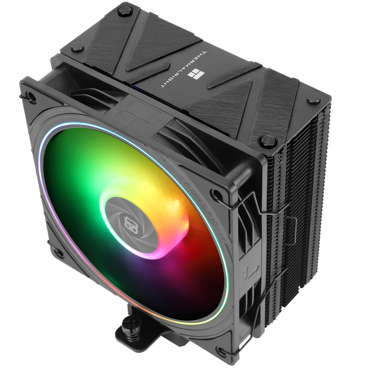 Thermalright Assassin Spirit 120 EVO ARGB AGHP PWN 4:e generationens CPU-kylare tyst CPU-kylare kompatibel med AM4/AM5/Intel Iga 1700/1851/1150/1151/1200, svart