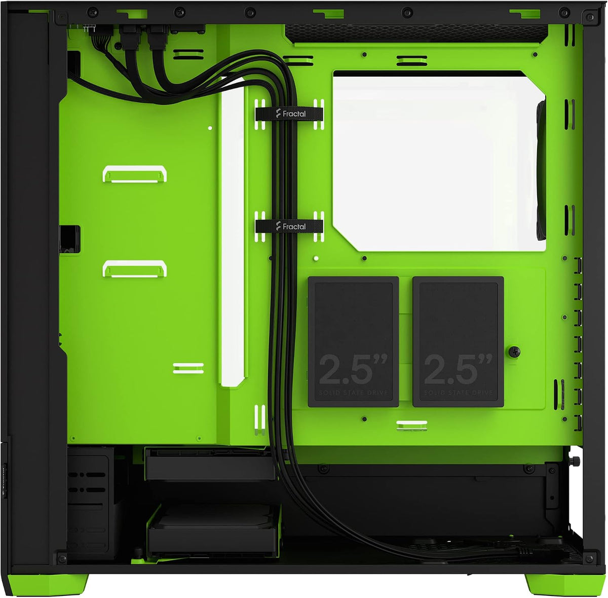 Fractal Design Pop Mini Silent FD-C-POS1M-01 Datorchassi, Svart, 432 x 215 x 393 mm