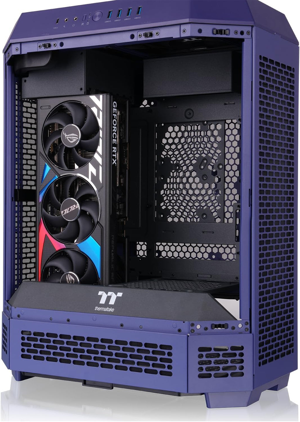 Thermaltake The Tower 600 Mid Tower Chassis | Hidden Connector | Gravel Sand