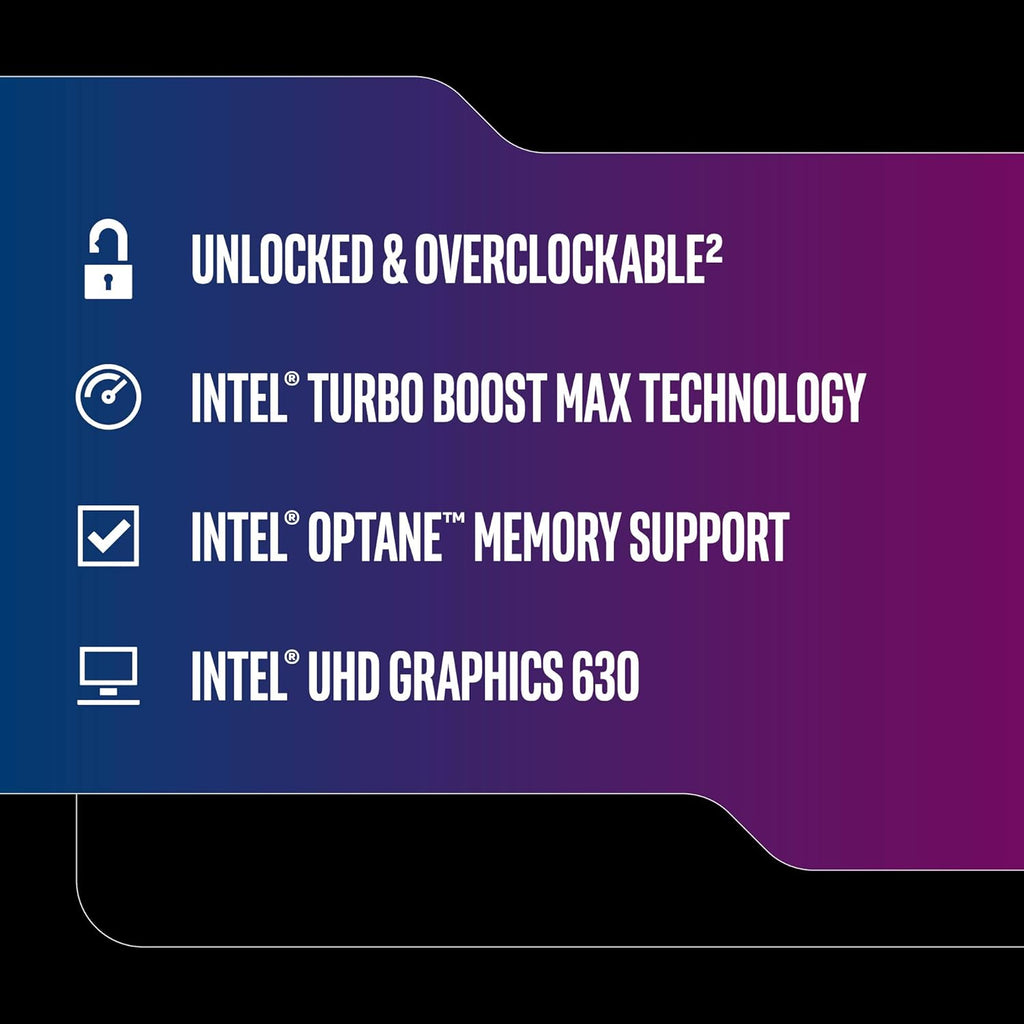 Intel Core i7-8700K processor (12 MB cache, upp till 6 kärnor, 3,70 GHz)