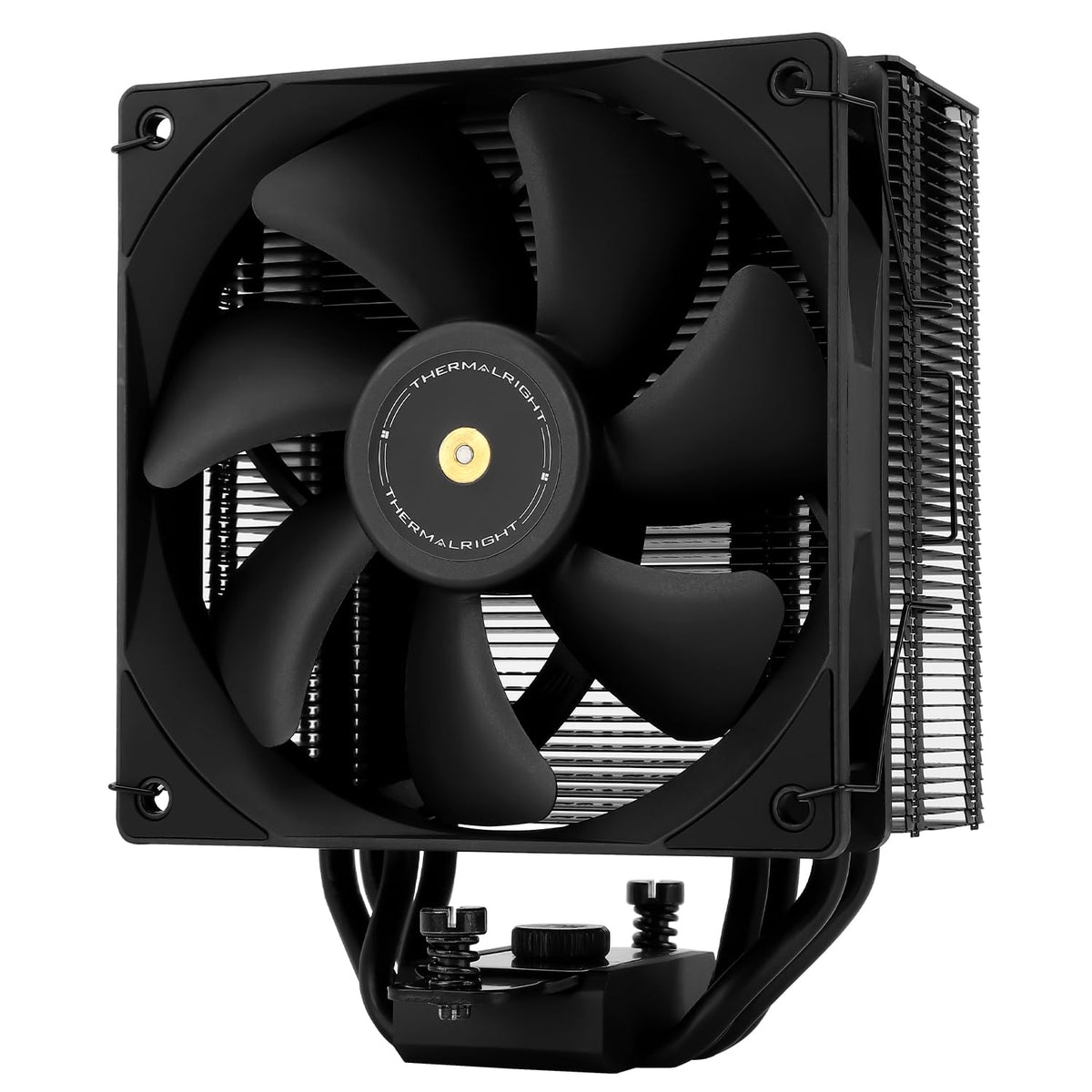 Thermalright Assassin Spirit 120 EVO ARGB AGHP PWN 4:e generationens CPU-kylare tyst CPU-kylare kompatibel med AM4/AM5/Intel Iga 1700/1851/1150/1151/1200, svart