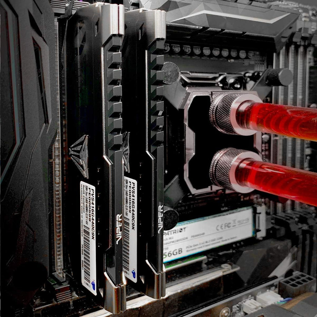 Patriot Viper Steel DDR4 32GB (2 x 16GB) 3600MHz CL18 Gaming Minneskit - PVS432G360C8K