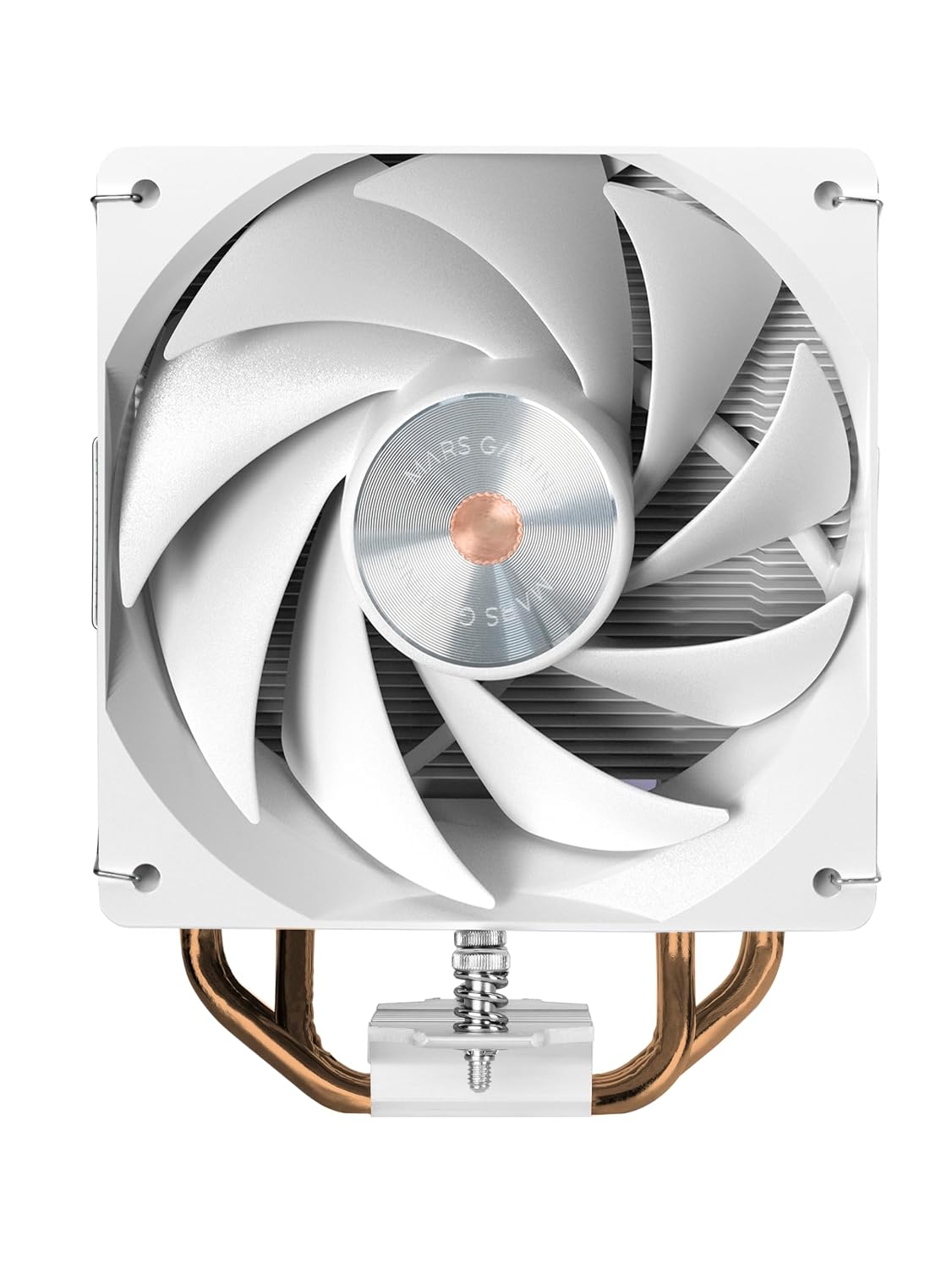 Mars Gaming MCPU-X4, CPU Kylare 230W TDP, 4x Heatpipes HCT Ny Generation, PWM Fläkt SI Extreme-Silence 120mm, Balanserad Kopparkärna, Universell Kompatibilitet Intel och AMD, Vit
