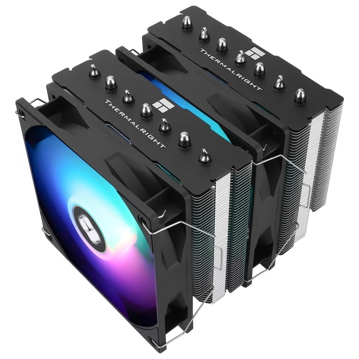 TR Phantom Spirit 120SE CPU-kylare, 7 värmerör, dubbel fläkt TL-C12B V2 PWM, AGHP Technilogy 4.0, för AMD AM4 AM5/Intel 1700/1150/1151/1200