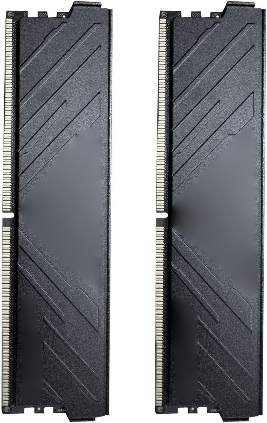 Bewinner Dubbelkanal 32GB DDR5-minne, 5600MHz överklockningsstöd (Black)