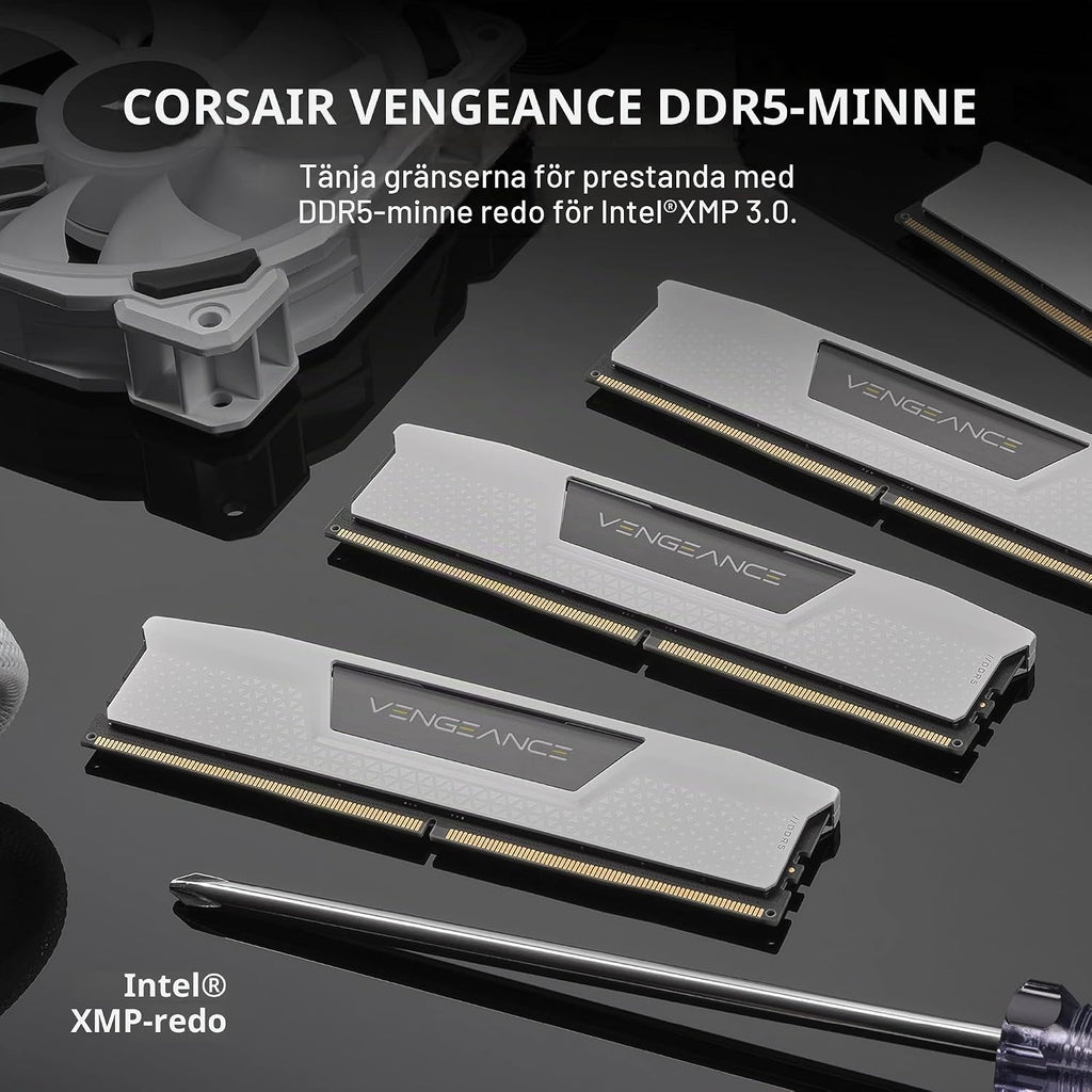 CORSAIR VENGEANCE DDR5 96GB (2 x 48GB) Upp Till 6000MHz INTEL RAM