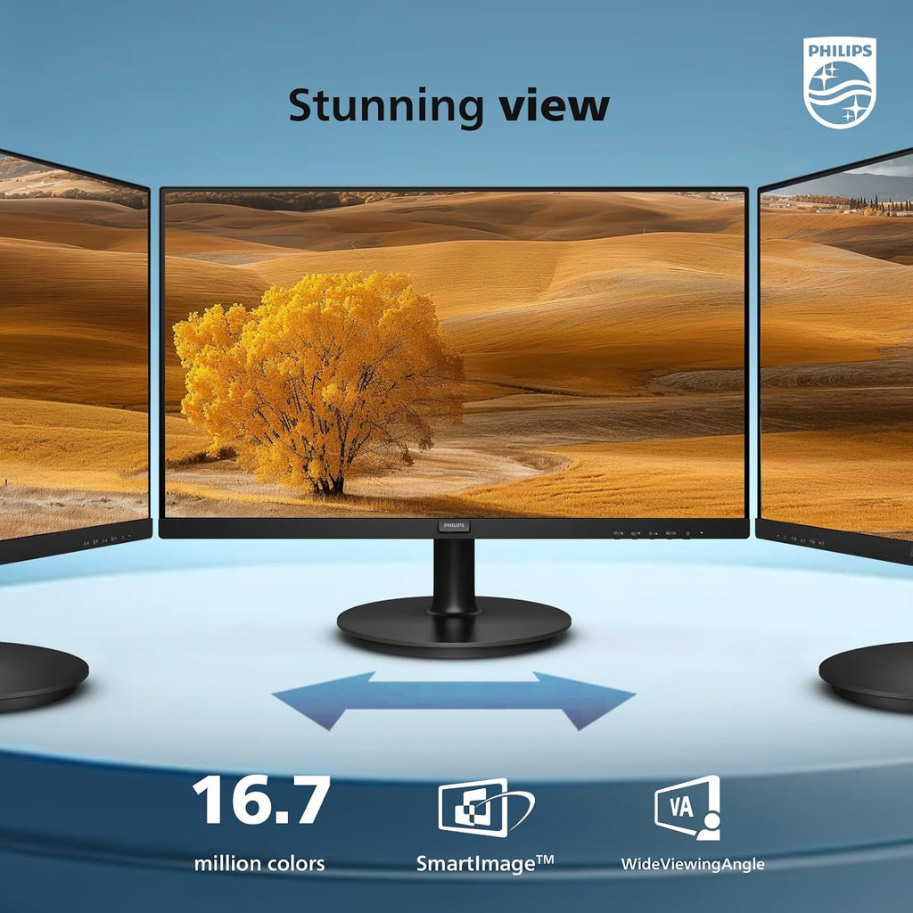 Philips 24 Inch Computer Monitor FHD 100Hz VA VESA Flicker-Free, 241V8LB