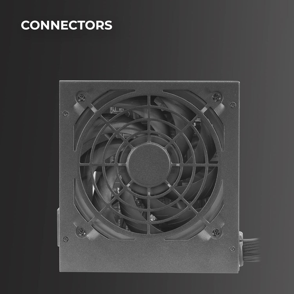 Tacens Anima APIII750, ATX-nätaggregat för PC 750W, SMD-teknik, 85% 12V-effektivitet, 12 cm ultratyst fläkt, Japanska TK-kondensatorer 105 °C, Kolfiberkablar, Svart