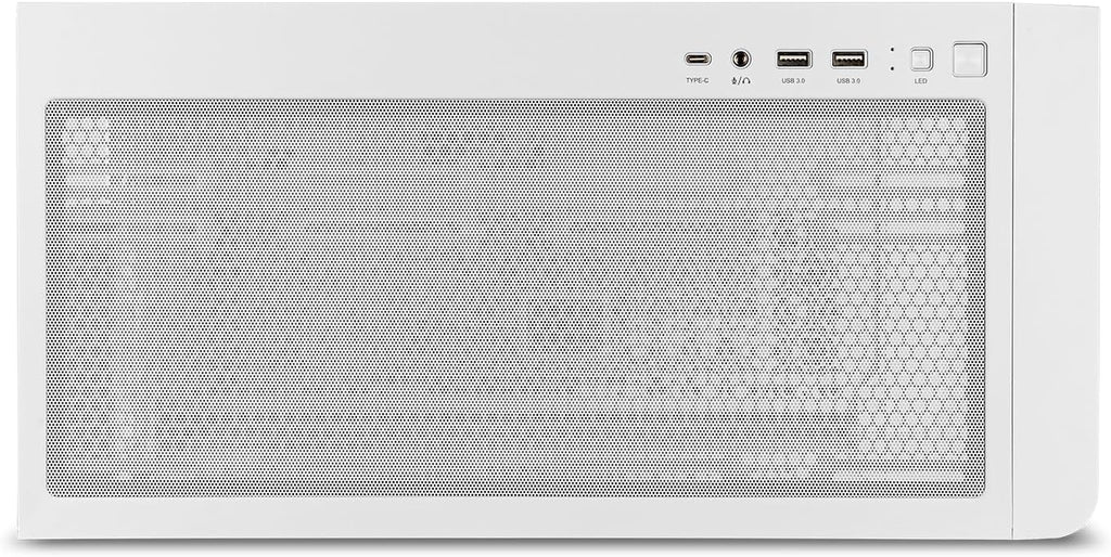 NOX XTREME PRODUCTS Hummer Galaxy - Datorchassi, Ramlöst Härdat Glas, 4x 120mm PWM Fläktar, Plats för 10 Fläktar, USB-C och USB 3.0, ARGB Hub Controller, ATX/M-ATX/ITX, Svart