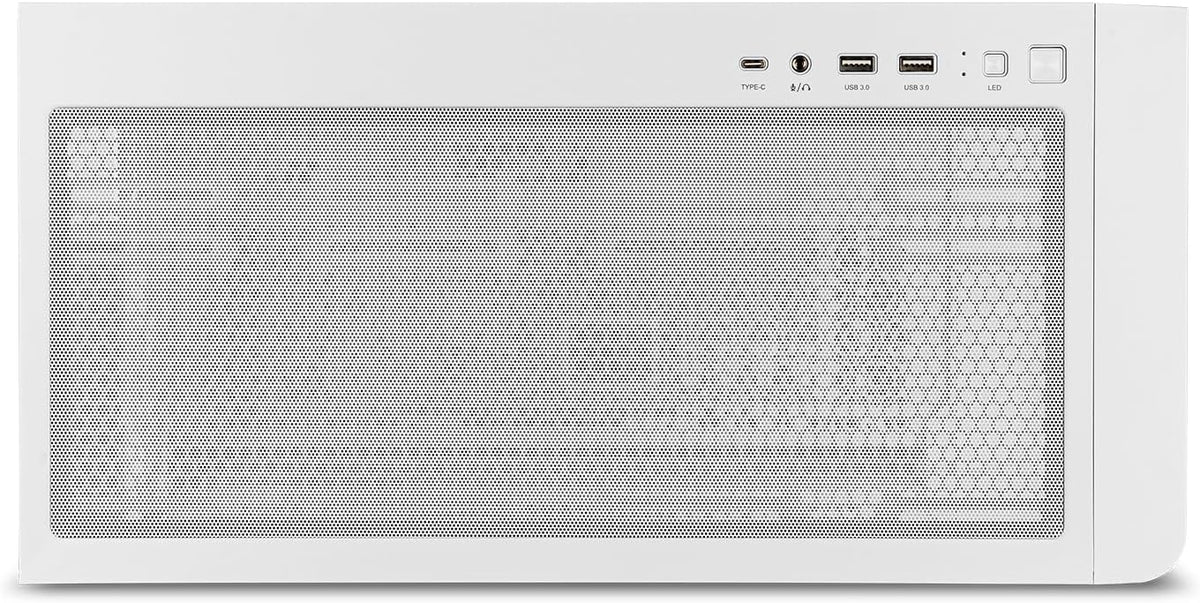 NOX XTREME PRODUCTS Hummer Galaxy - Datorchassi, Ramlöst Härdat Glas, 4x 120mm PWM Fläktar, Plats för 10 Fläktar, USB-C och USB 3.0, ARGB Hub Controller, ATX/M-ATX/ITX, Svart