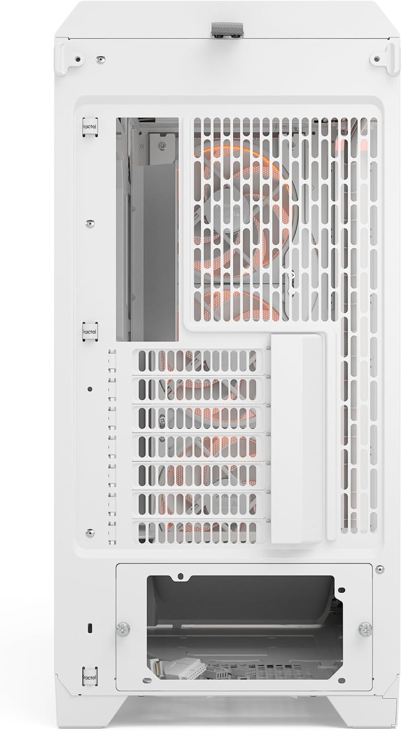 Fractal Design Meshify 3 XL Vit Tempered Glass Klar Toning - Gamingdatorchassi – Meshfront – Tre Momentum 14-fläktar ingår – GPU-stöd upp till 512 mm längd – E-ATX/ATX/mATX-stöd