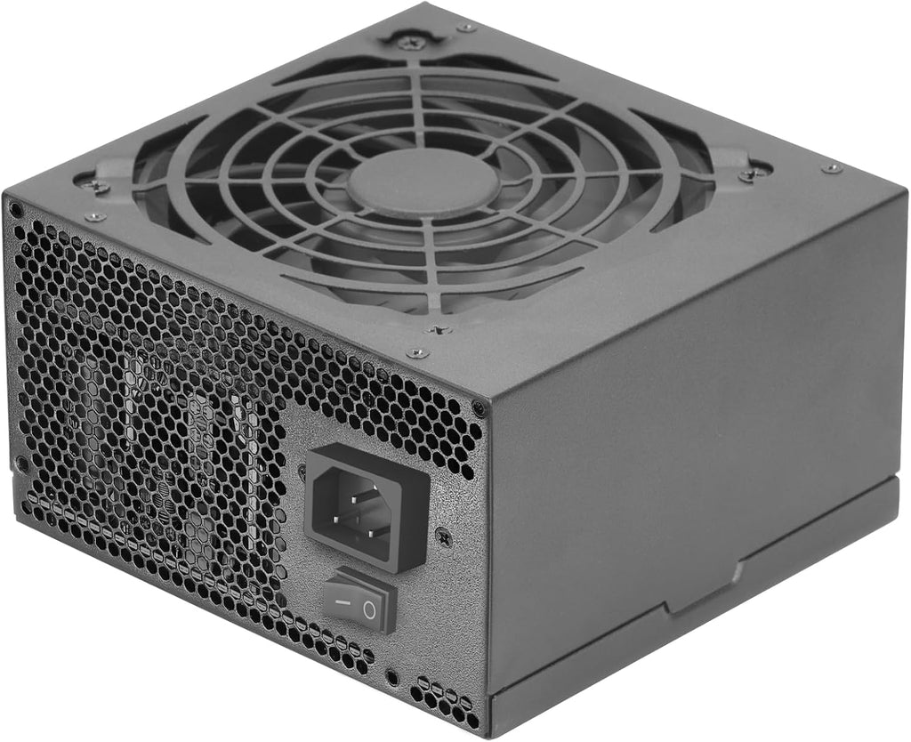 Tacens Anima APIII600, ATX-nätaggregat för PC 600W, SMD-teknik, 85% 12V-effektivitet, 12 cm ultratyst fläkt, Japanska TK-kondensatorer 105 °C, Kolfiberkablar, Svart