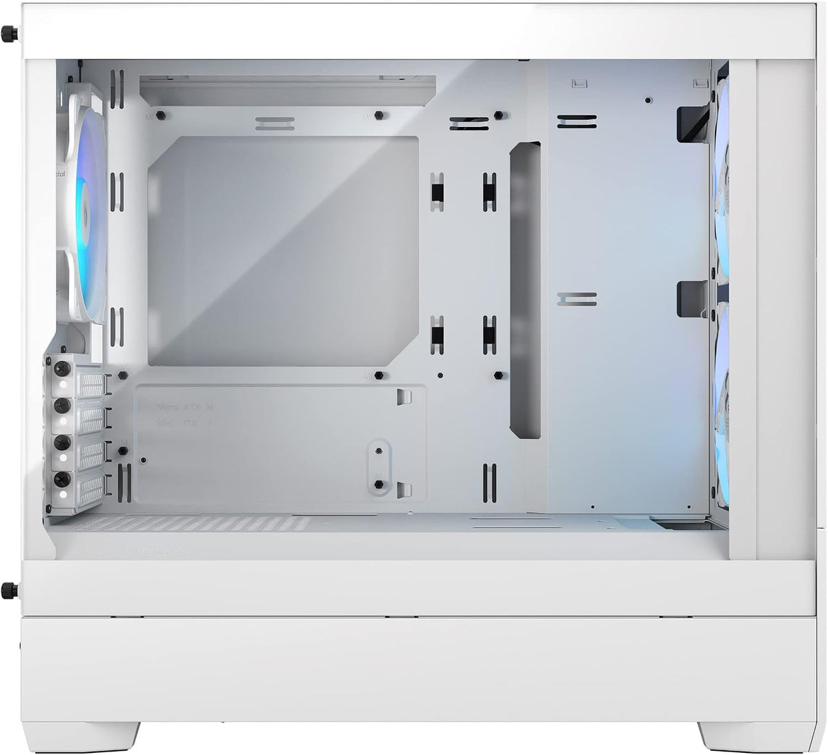 Fractal Design Pop Mini Silent FD-C-POS1M-01 Datorchassi, Svart, 432 x 215 x 393 mm