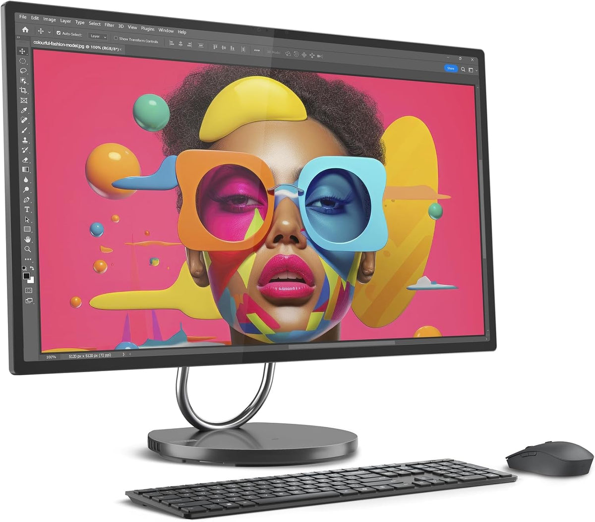 Lenovo Yoga All in One | 31,5-tums UHD-skärm | Intel Core Ultra 7 258 V | 32 GB RAM | 1 TB SSD | NVIDIA GeForce RTX 4050 | Windows 11 Pro | QWERTZ | grå | inkl. tangentbord och mus | 2 års premiumvård