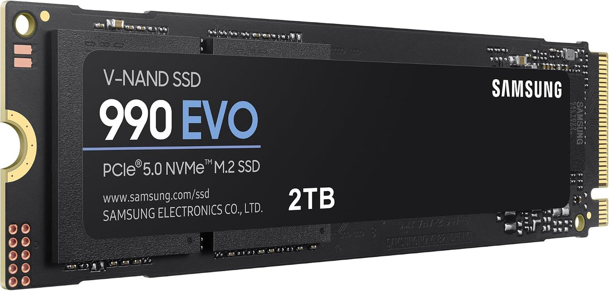 Samsung 990 PRO Heatsink NVMe M.2 SSD, 2 TB, MZ-V9P2T0CW