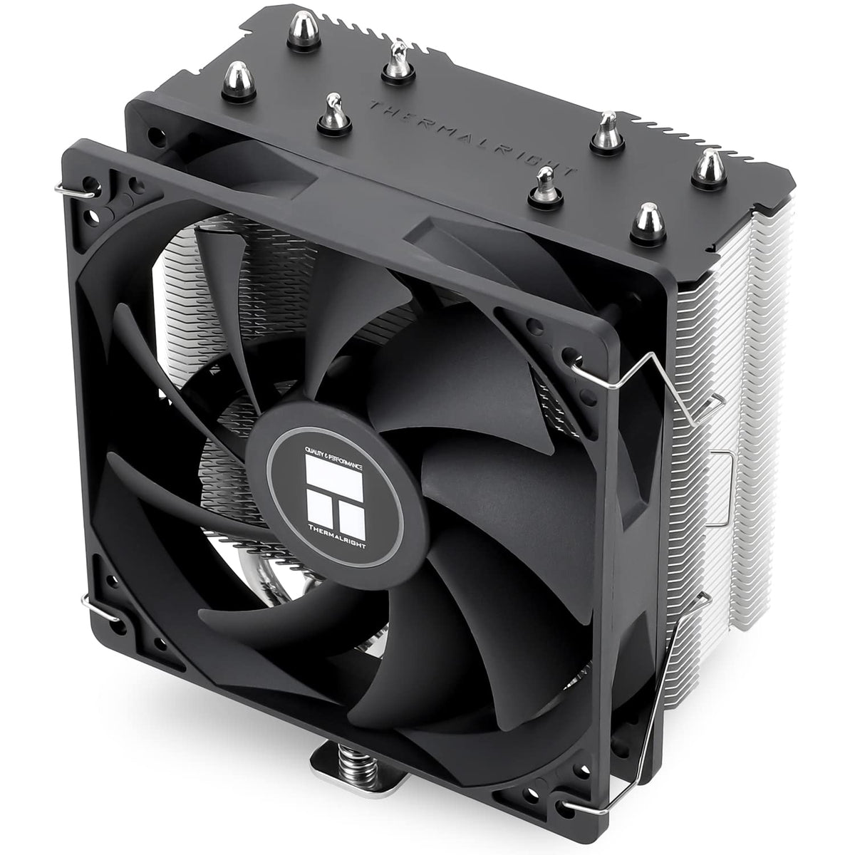 Thermalright Assassin X 120 SE CPU-luftkylare, AX120 SE, 4 Heatpipes, TL-C12C PWM tyst fläkt CPU-kylare med S-FDB-lager, för AMD AM4/AM5 Intel 1700/1150/1151/1200