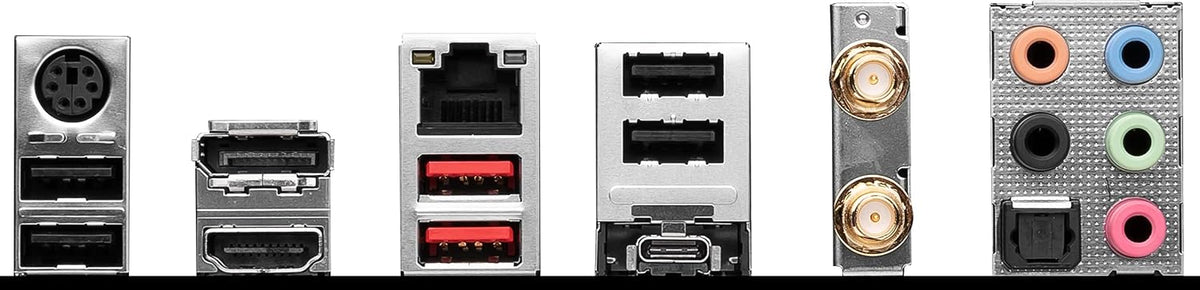 MSI PRO B760-P WiFi DDR4 ProSeries moderkort (stöder Intel-processorer av 12. /13. generationen, LGA 1700, DDR4, PCIe 4.0, M.2, 2,5 Gbit/s LAN, USB 3.2 Gen2, Wi-Fi 6E, ATX)