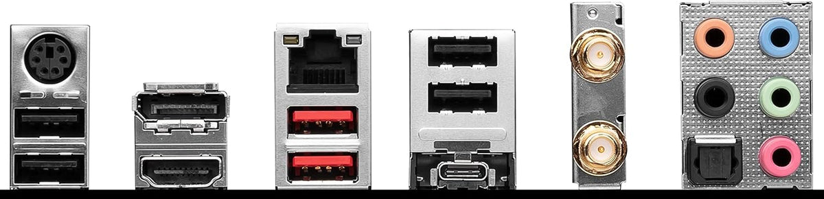MSI PRO B760-P WiFi DDR4 ProSeries moderkort (stöder Intel-processorer av 12. /13. generationen, LGA 1700, DDR4, PCIe 4.0, M.2, 2,5 Gbit/s LAN, USB 3.2 Gen2, Wi-Fi 6E, ATX)