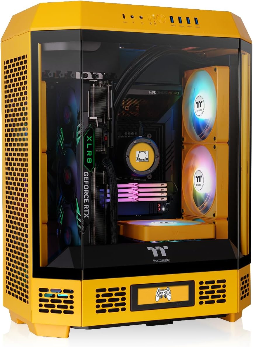 Thermaltake The Tower 600 Mid Tower Chassis | Hidden Connector | Gravel Sand
