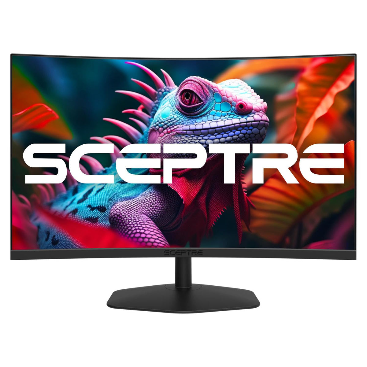 Sceptre Curved 24-inch Gaming Monitor 1080p R1500 98% sRGB HDMI x2 VGA Build-in Speakers, VESA Wall Mount Machine Black (C248W-1920RN Series)