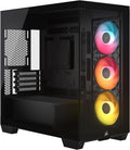 CORSAIR 2800X RS-R Fläktar med Omvänd ARGB PC-chassi Micro-ATX – Svart