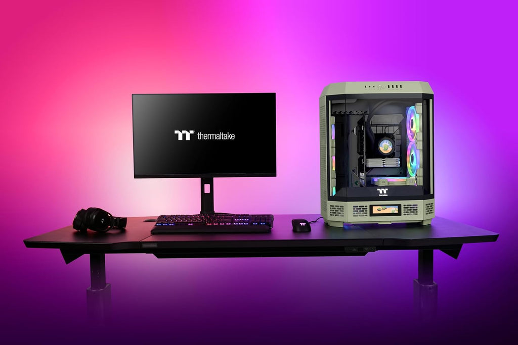 Thermaltake The Tower 600 Mid Tower Chassis | Hidden Connector | Gravel Sand