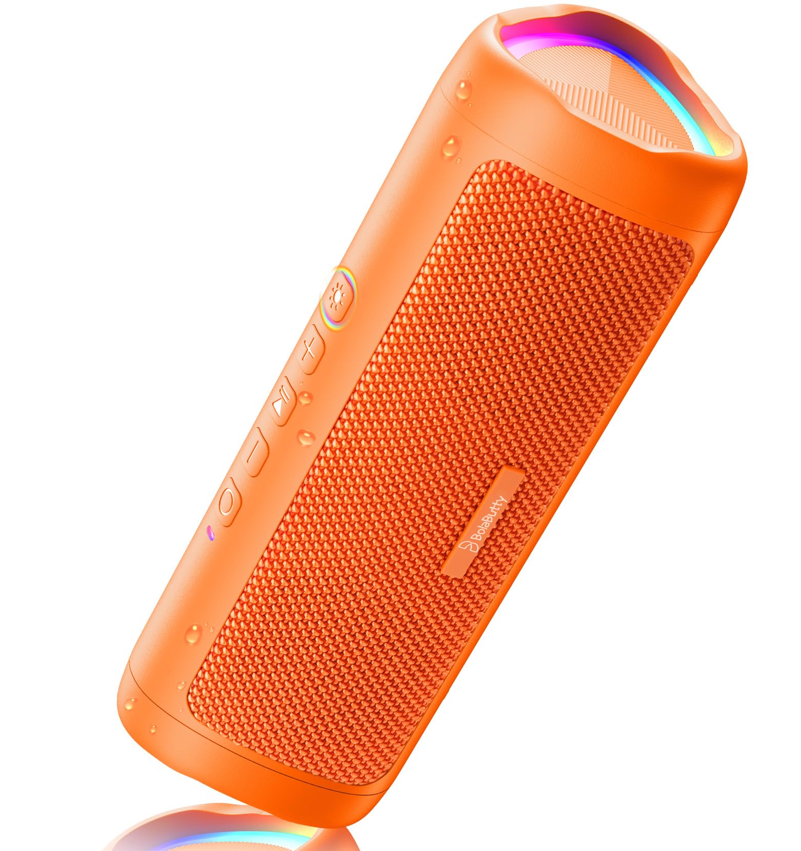 Bluetooth Speaker, 20W HD Sound, Portable Wireless, IPX5 Waterproof, Up to 24H Playtime, TWS Pairing, for Home/Party/Outdoor/Camping/Beach Essentials, Electronic Gadgets, Birthday Gift (Black)