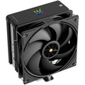 Thermalright Assassin X 120R svart digital CPU-kylare, topp digital skärm, kylfläns dator, stöd AM4/AM5, Intel LGA1851/1700/115X/1200