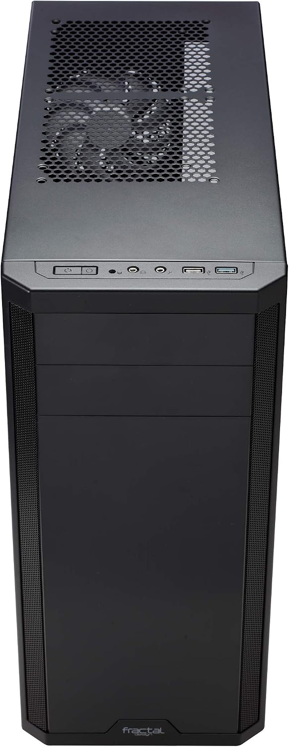 Fractal Design Core 1100 - mATX - 1x 120mm Silent Fläkt ingår - Borstad Aluminium - Svart