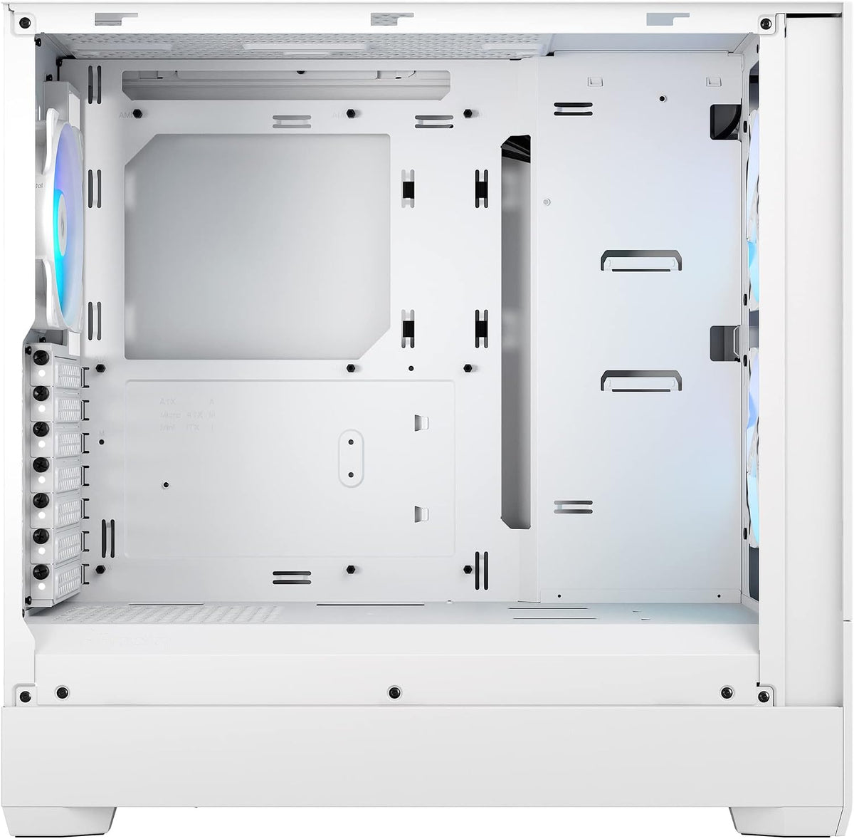 Fractal Design Pop Mini Silent FD-C-POS1M-01 Datorchassi, Svart, 432 x 215 x 393 mm