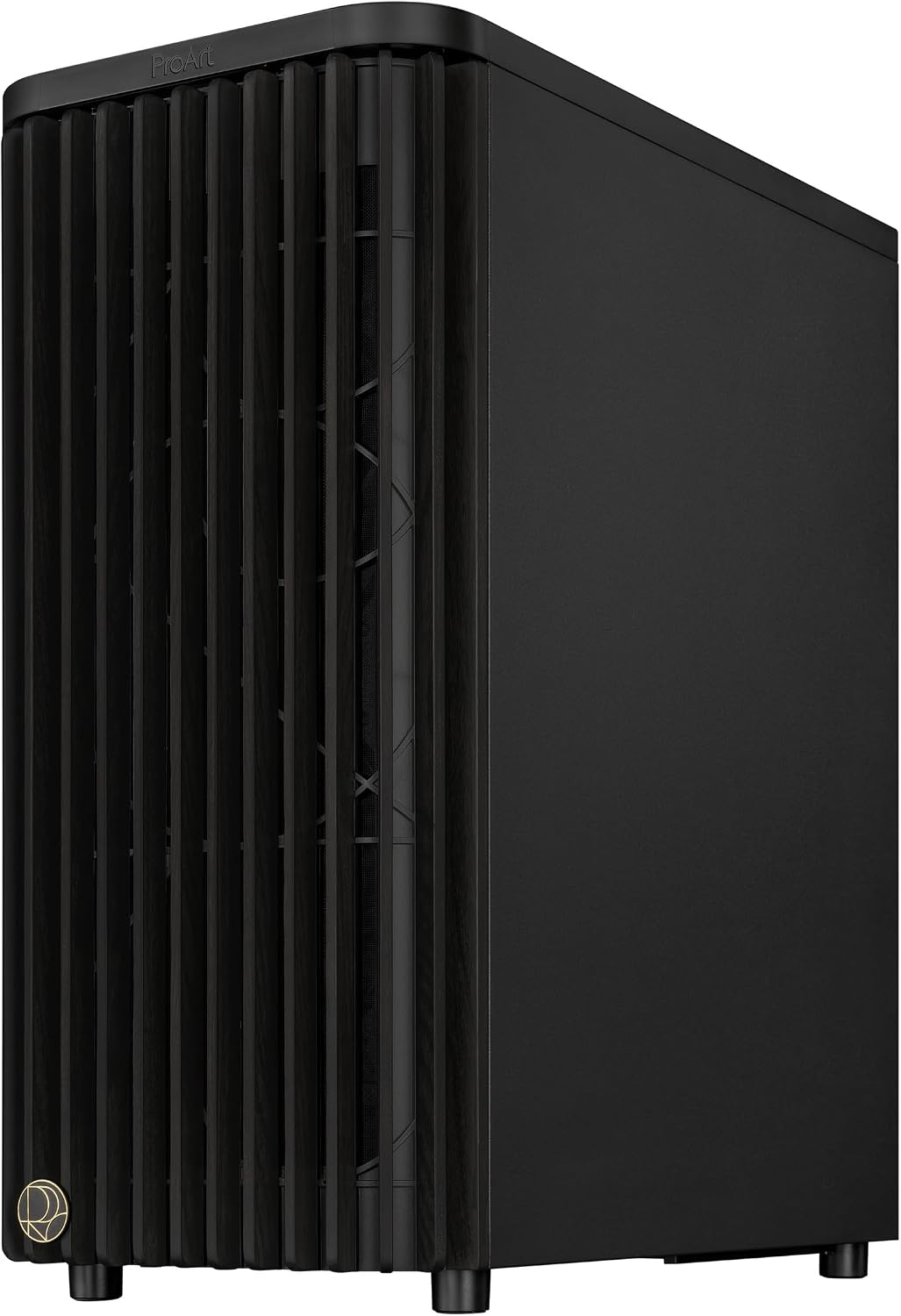 ASUS ProArt PA401 Wood Edition Beige - ATX PC-fodral med nätpanel