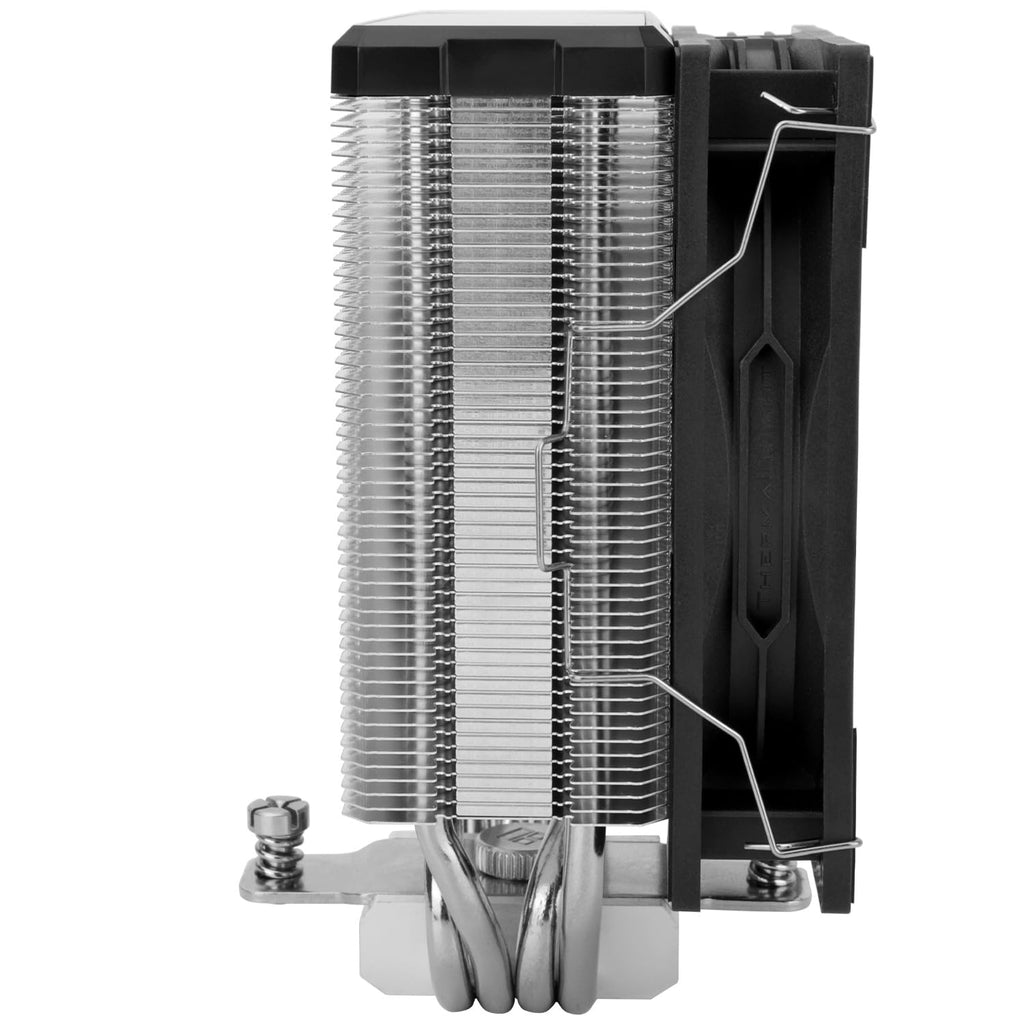 Thermalright Assassin X 120R svart digital CPU-kylare, topp digital skärm, kylfläns dator, stöd AM4/AM5, Intel LGA1851/1700/115X/1200