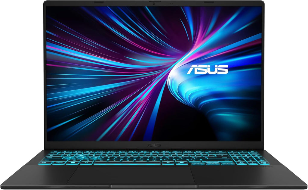 ASUS V16 V3607VH-RP019 Gaming-bärbar dator, 16 tum, WUXGA 144 Hz, Intel Core 7 240H, 16 GB RAM, 512 GB SSD, NVIDIA RTX 5050, 8GB, svart matt svart, spanskt QWERTY-tangentbord