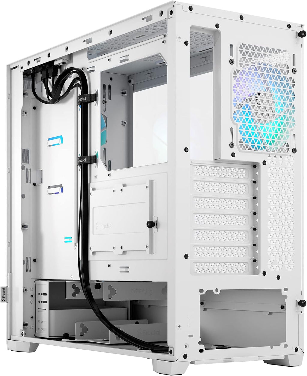 Fractal Design Pop Mini Silent FD-C-POS1M-01 Datorchassi, Svart, 432 x 215 x 393 mm