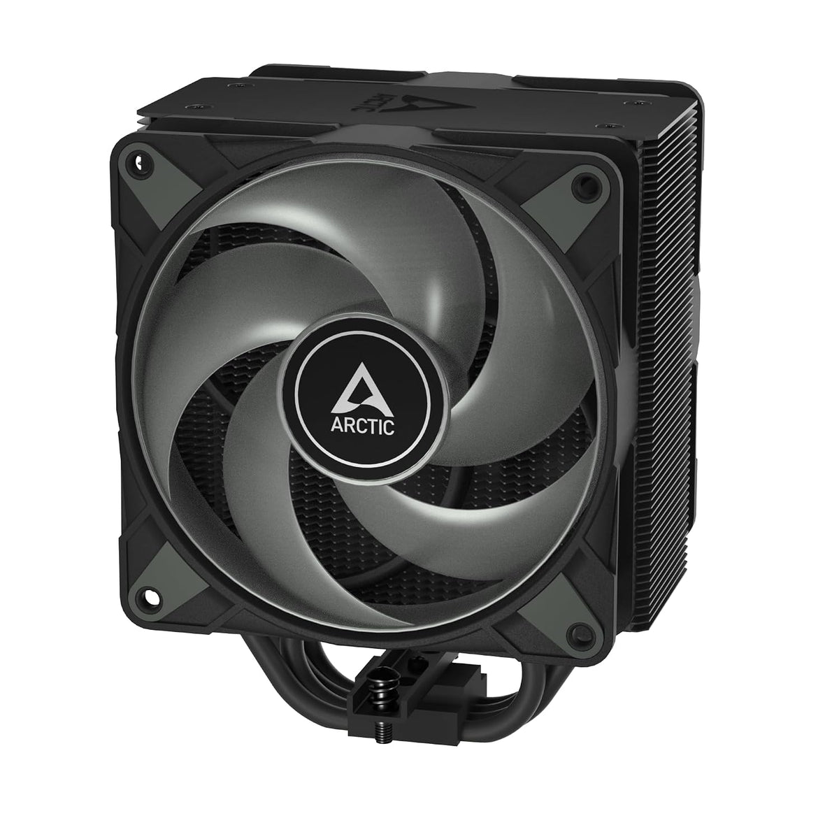 ARCTIC Freezer 36 A-RGB - Vit - Single-tower CPU-kylare med push-pull, två tryckoptimerade 120 mm P-fläktar och ARGB-belysning, fluiddynamiskt lager