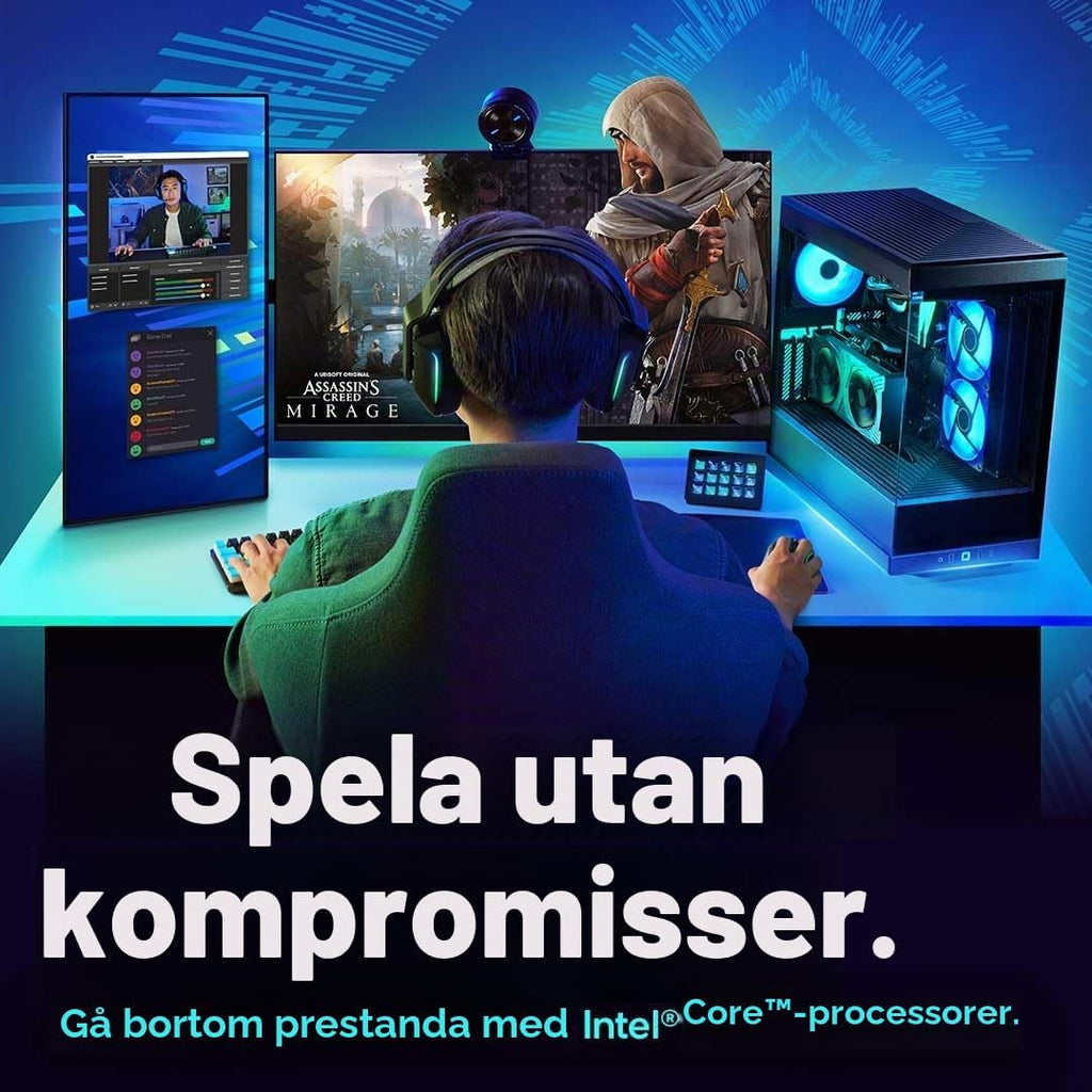 Intel® Core™ i9-14900KS, processor för stationära datorer, 24 kärnor (8 P-kärnor + 16 E-kärnor) 36 MB cache, upp till 6,2 GHz