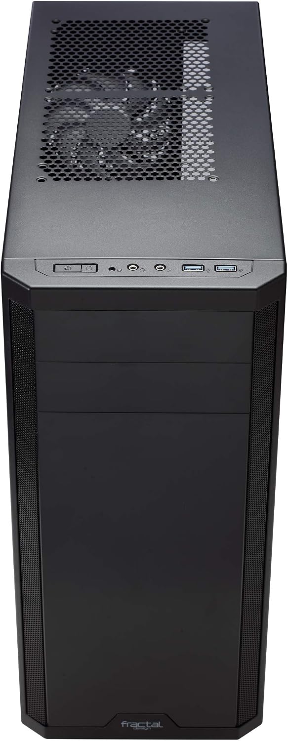 Fractal Design Core 1100 - mATX - 1x 120mm Silent Fläkt ingår - Borstad Aluminium - Svart