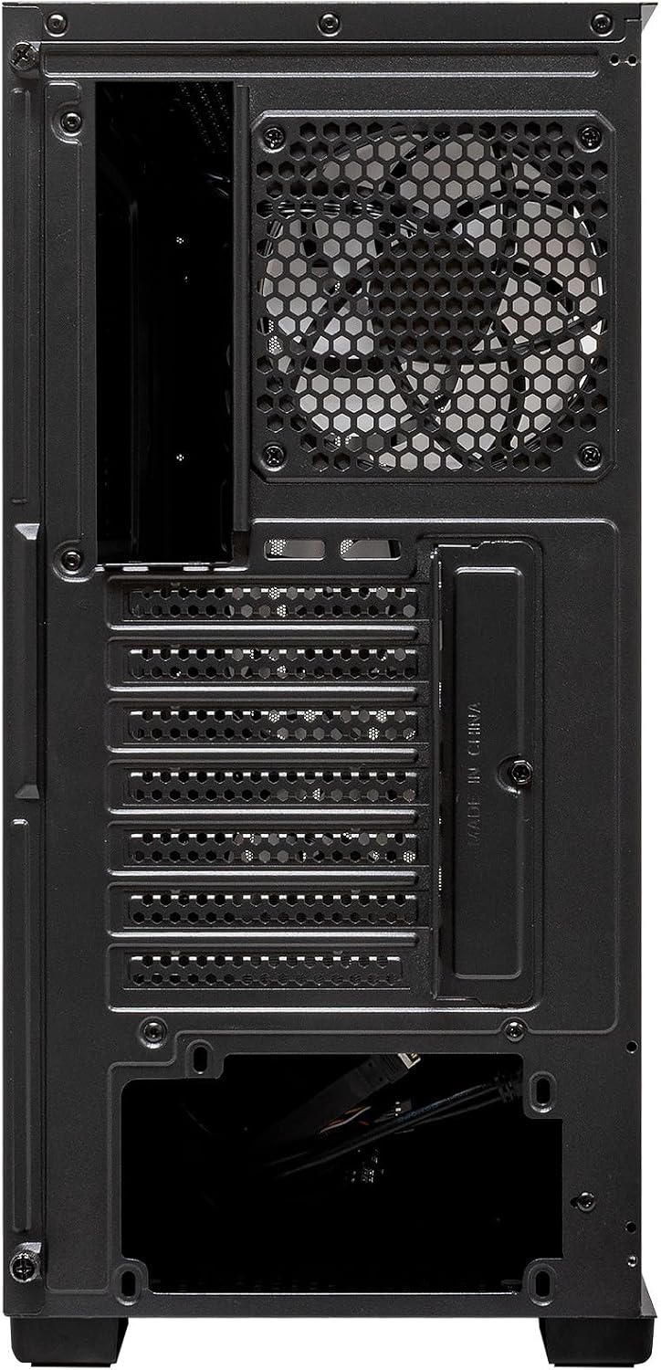 UNYKAch Revelat Madeira Black ATX-fodral med härdat glassida, lämpligt för kort upp till 425 mm och vätskekylning upp till 360 mm